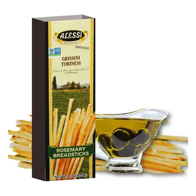 Alessi Imported Breadsticks (Rosemary, Ounce (Pack of 12))