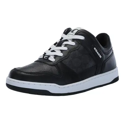 COACH Men's Non Tech Athletic C201 Sneaker in Signature Color Black