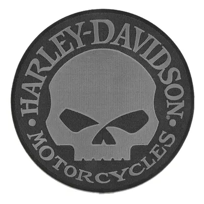 Harley-Davidson in. Embroidered Willie G Skull Logo Emblem Sew-On Pa