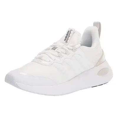 adidas Women's Purecomfort Running Shoe White/White/Grey One