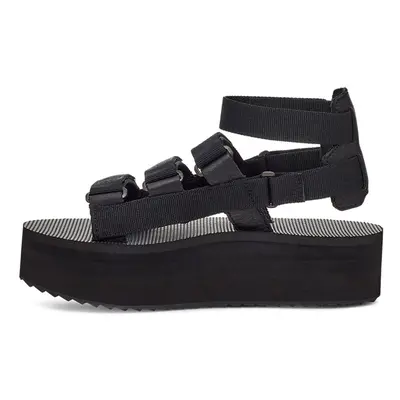 Teva Women's Flatform Mevia Adjustable Quick-Drying Casual Sandals Fla