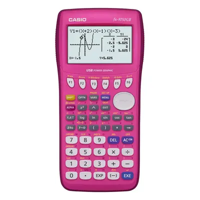 Casio fx-9750GII Graphing Calculator Pink (FX9750GII-PK)