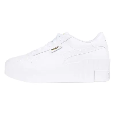 PUMA Women's Cali Wedge Sneaker White White 7.5