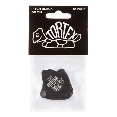 JIM DUNLOP 488R50 50mm Pitch Black guitar Picks 72-Pack