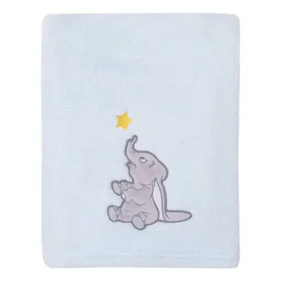 Disney Dumbo - Shine Bright Little Star Aqua Grey & Yellow Super Soft