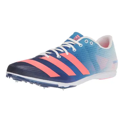 adidas Men's Distancestar Track and Field Shoe Legacy Indigo/Turbo/Bl