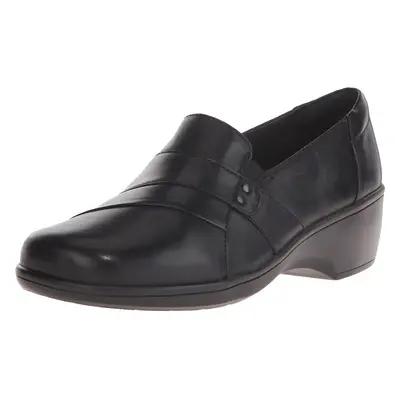 Clarks Women's May Marigold Slip-On Loafer Black