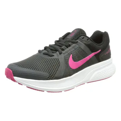 NIKE Women's Stroke Running Shoe Dk Smoke Grey Fireberry Black 6.5