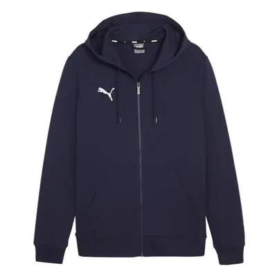 Puma Team Goal Casuals Hooded Navy Blue 06