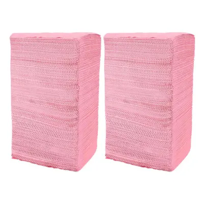 Pink 250Pcs Absorbent Tattoo Tablecloth Disposable Tattoo Cloth Towel Cleaning Pad Waterproof Pa