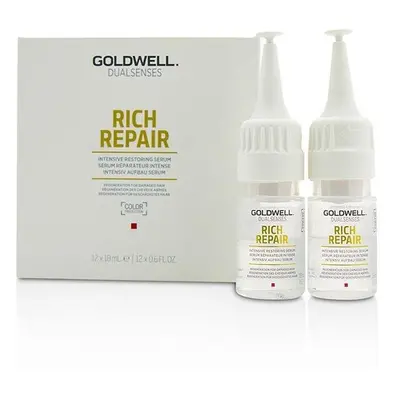 Dual Senses Rich Repair Intensive Restoring Serum (Regeneration For Damaged Hair) - 12x18ml-0.6o