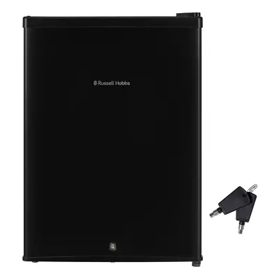 Russell Hobbs Mini Fridge Lockable 67L Black Ice Box RH67TTLF0E1B-LCK