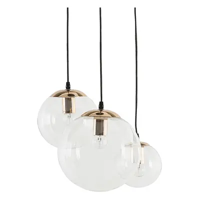 Pendant Lamp LADON Glass Transparent