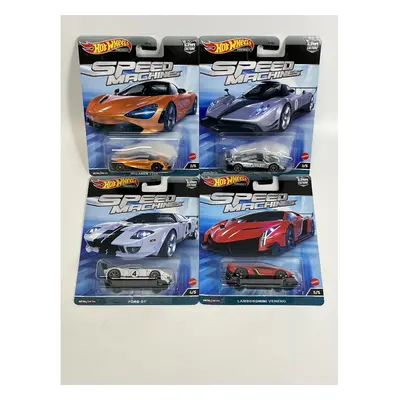 Speed Machines Car Set Hot Wheels Real Riders FPY86 977A