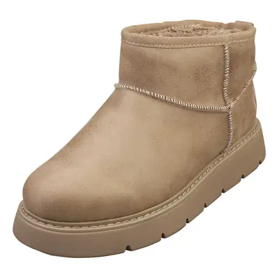 (5) Skechers Keepsakes Lite Snow Bird Womens Casual Boots in Taupe