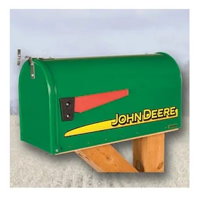 John Deere Modern Rural Style Mailbox Green