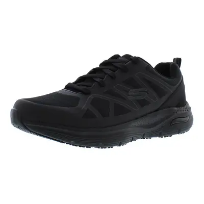 SKECHERS Men's Arch Fit SR-Axtell Sneaker Black Wide