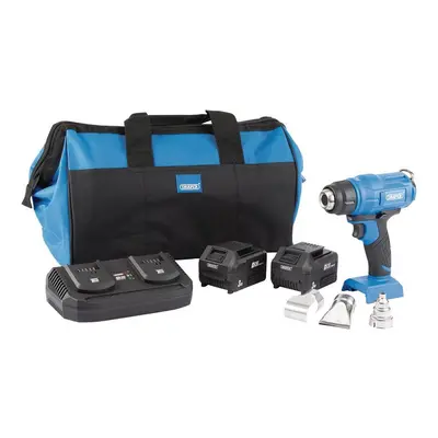 D20 20V Heat Gun Kit c/w x 3Ah Batteries