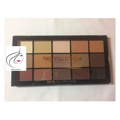 (Basic Mattes) Makeup Revolution Re-Loaded Eyeshadow Palettes