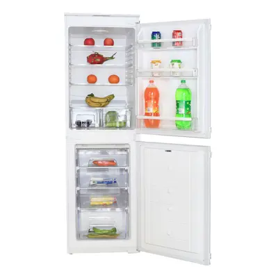 SIA RFF102/E 50/50 Integrated White Built In Frost Free Fridge Freezer