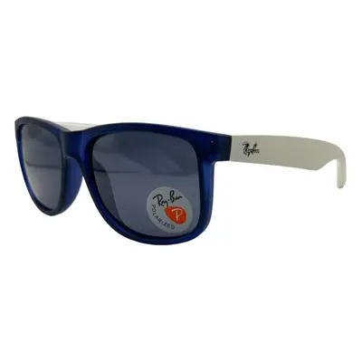 Ray-Ban RB4165 Sunglasses - Transparent Blue Frame & Blue Lenses