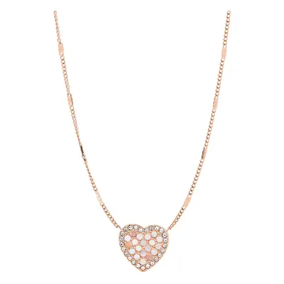 Fossil Women's Rose Gold-Tone Necklace Color: Rose Gold (Model: JF031