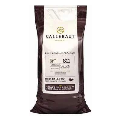 Callebaut Recipe Dark chocolate (54.5%) buttons 10kg