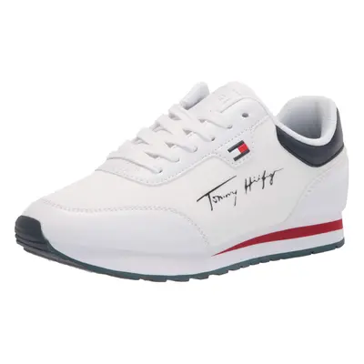 Tommy Hilfiger womens Twlaces Sneaker White118 9.5 US