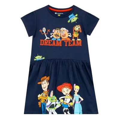 Disney Girls' Toy Story Dress Size Blue