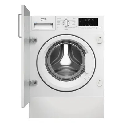 Beko WTIK74122 Integrated 7kg Washing Machine with rpm - White - A Rated