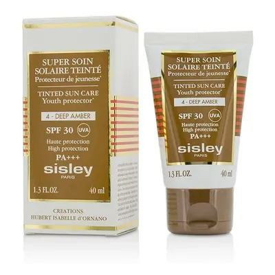 Sisley Super Soin Solaire Tinted Youth Protector SPF UVA PA+++ - #4 Deep Amber 40ml/1.3oz