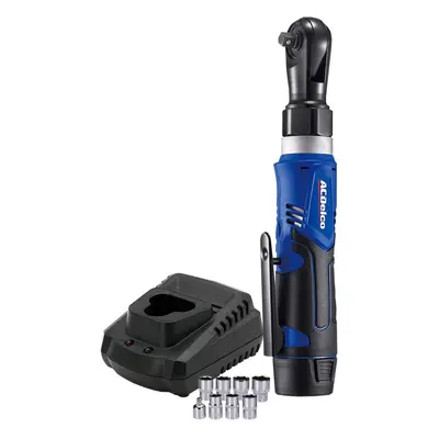 ACDelco ARW1209-PS G12 12V Li-Ion 3/8" Cordless Ratchet Wrench Kit + Socket Set