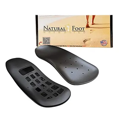 Natural Foot Orthotics Arch Support Insole for Low to Flat Arches - Ma