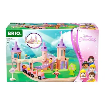 Brio Disney Princess Castle Set - Enchanting Wooden Train Adventure