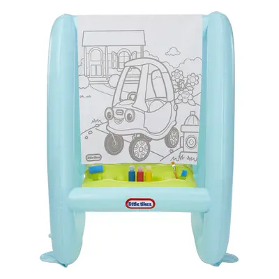 Little Tikes 3-in-1 Paint & Play Backyard Easel Inflatable Outdoor Art with Accessories for Kids