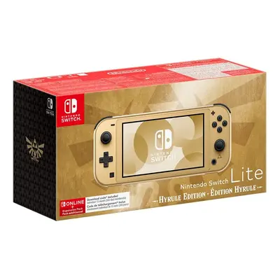 Nintendo Switch Lite: Hyrule Edition + Months NSO