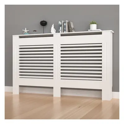 ( Horizontal Extra Large x x 92cm) 92cm Tall Radiator Cover Modern Cabinet MDF Slats Wood Grill