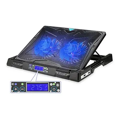 Auto Laptop Cooling Pad Fits 12"-17.3" Notebooksï¼ Adjustable Height Gaming laptop cooler With 