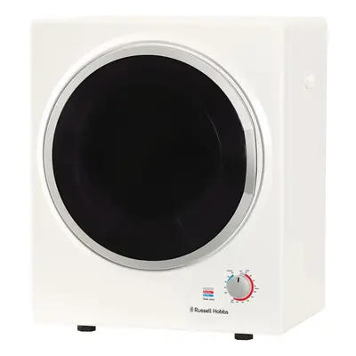 Russell Hobbs Tumble Dryer 2.5kg Small Vented Dryer White RH3VTD800