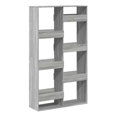 (grey sonoma, x x cm) vidaXL Book Cabinet/Room Divider Bookcase Storage Cabinet Bookshelf Old Wo