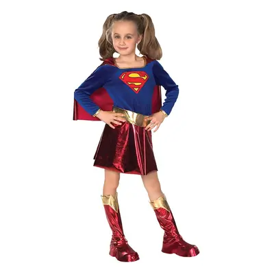 Rubie's Official Supergirl Kids Fancy Dress Girl's Superhero Childrens Costume Outfit