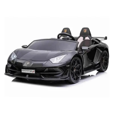 Licensed Lamborghini SVJ 24V Drift Model Ride On Electric Car - Black