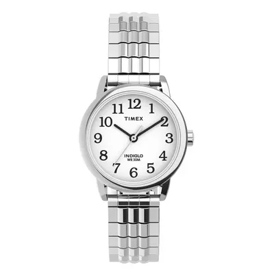 Timex Women's Easy Reader 25mm Perfect Fit Watch - Silver-Tone Case Wh