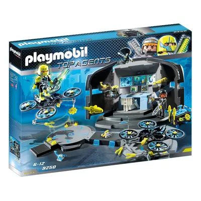 Playmobil Top Agents Dr. Drone's Command Base Toy Set