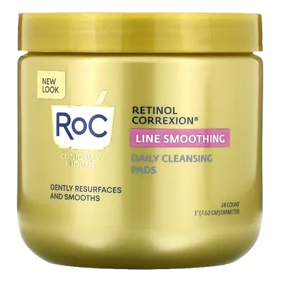 RoC, Retinol Correxion, Line Smoothing Daily Cleansing Pads, Count