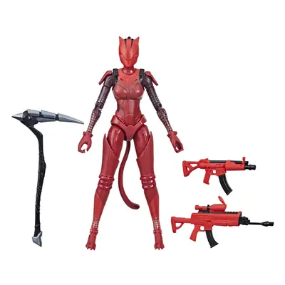 FORTNITE Victory Royale Series Lynx (Red) Collectible Action Figure wi