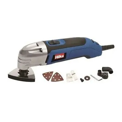 HILKA 300W MULTI FUNCTION OSCILLATING SANDER CUTTER SCRAPER MULTI TOOL & PADS