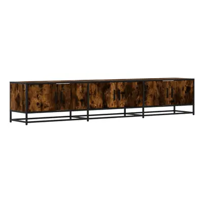 vidaXL TV Cabinet TV Stand Media Cabinet TV Unit Smoked Oak Engineered Wood