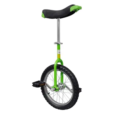 (green, 40.7 cm) vidaXL Adjustable Unicycle Balance Bike Cycle Fitness Green/Red 16inch/20inch