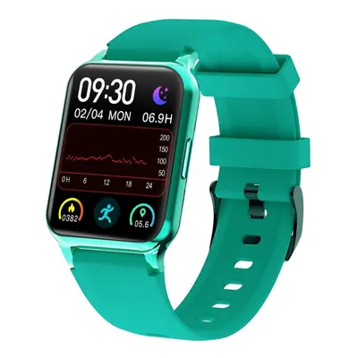 (Sky Blue) 1.65'' Full Touch Screen 24h Heart Rate Monitor Sports Modes Weather Push Music Contr